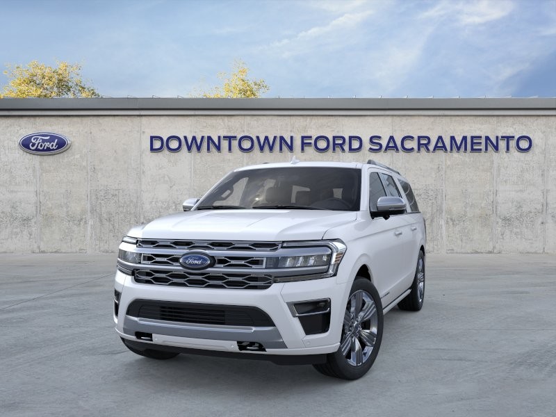 New 2024 White Metallic Ford Platinum® MAX image 3