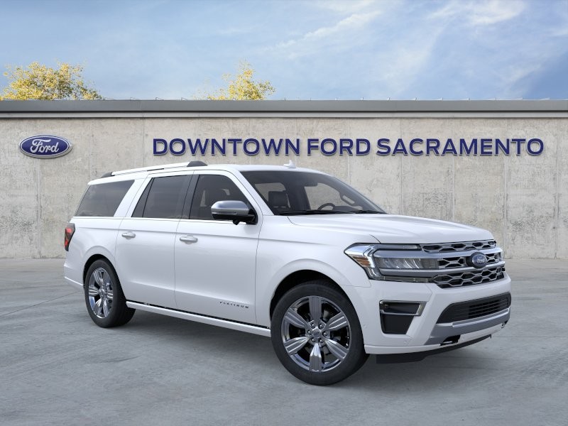 New 2024 White Metallic Ford Platinum® MAX image 8