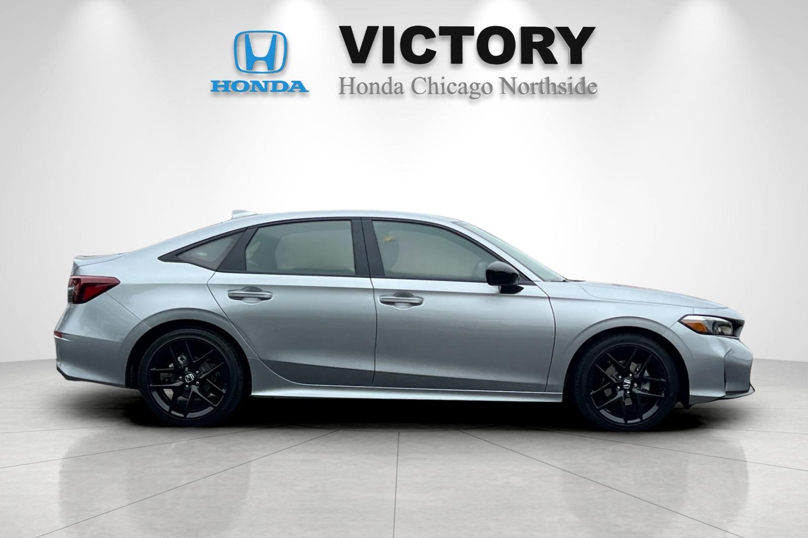 Certified Used 2025 Solar Silver Metallic Honda Sport image 6