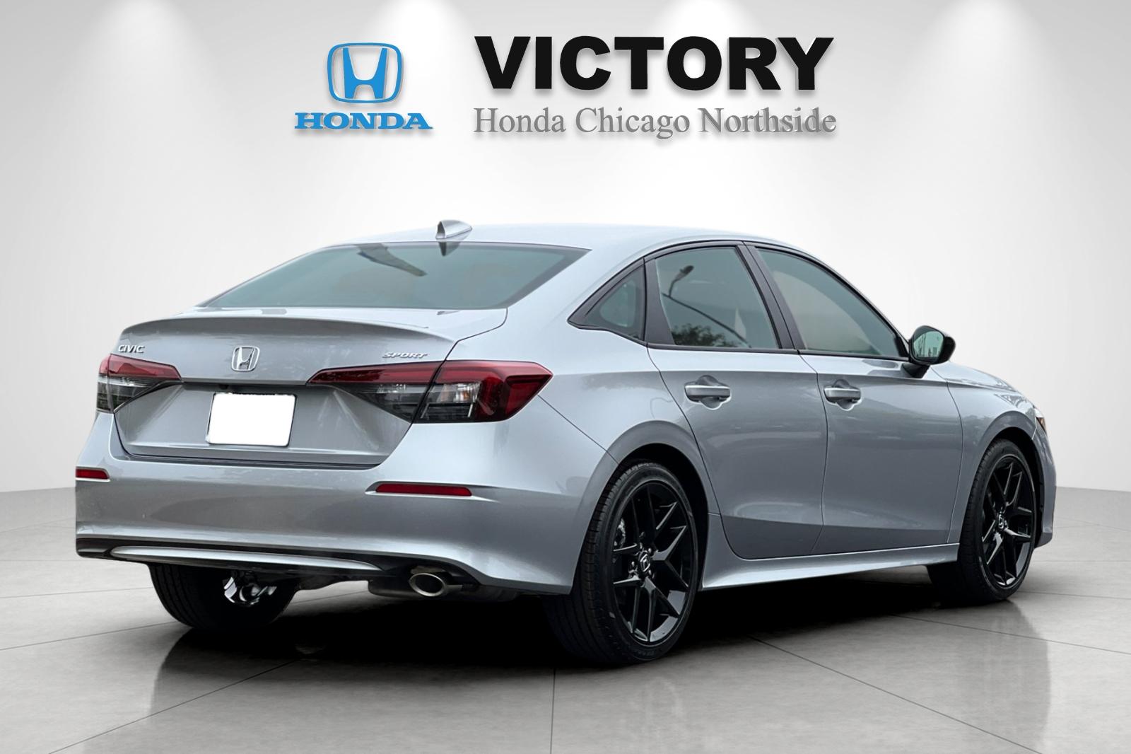 Certified Used 2025 Solar Silver Metallic Honda Sport image 5