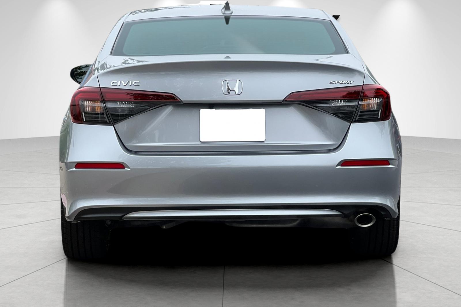 Certified Used 2025 Solar Silver Metallic Honda Sport image 4