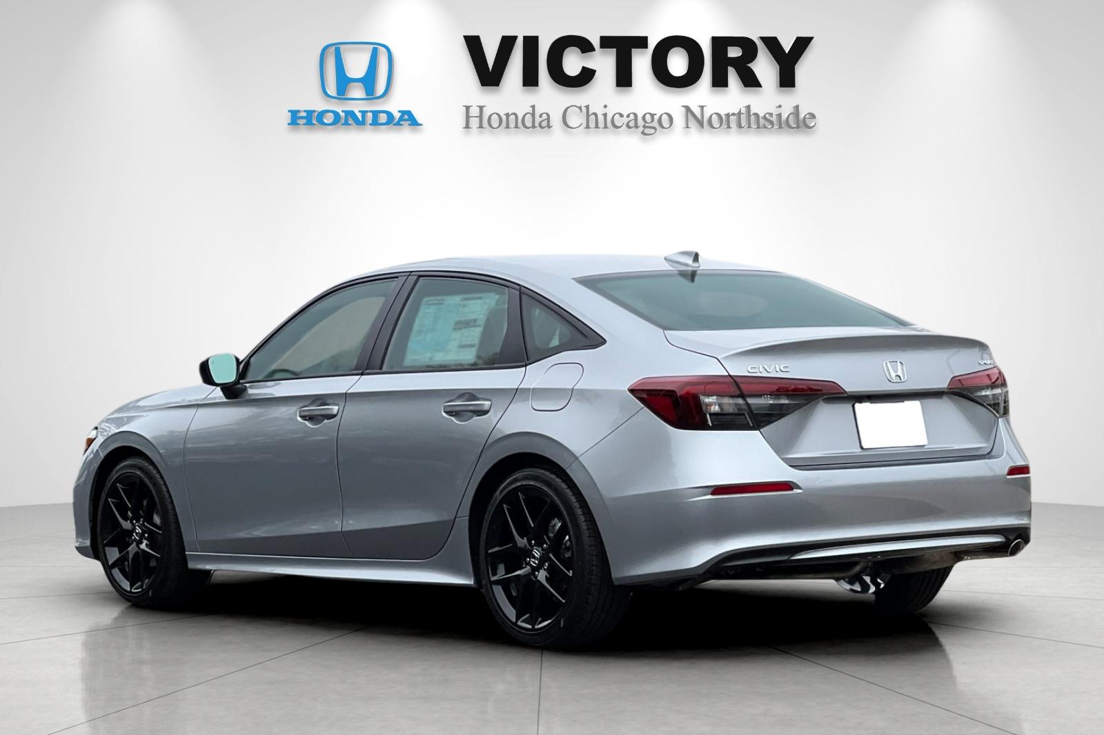Certified Used 2025 Solar Silver Metallic Honda Sport image 3