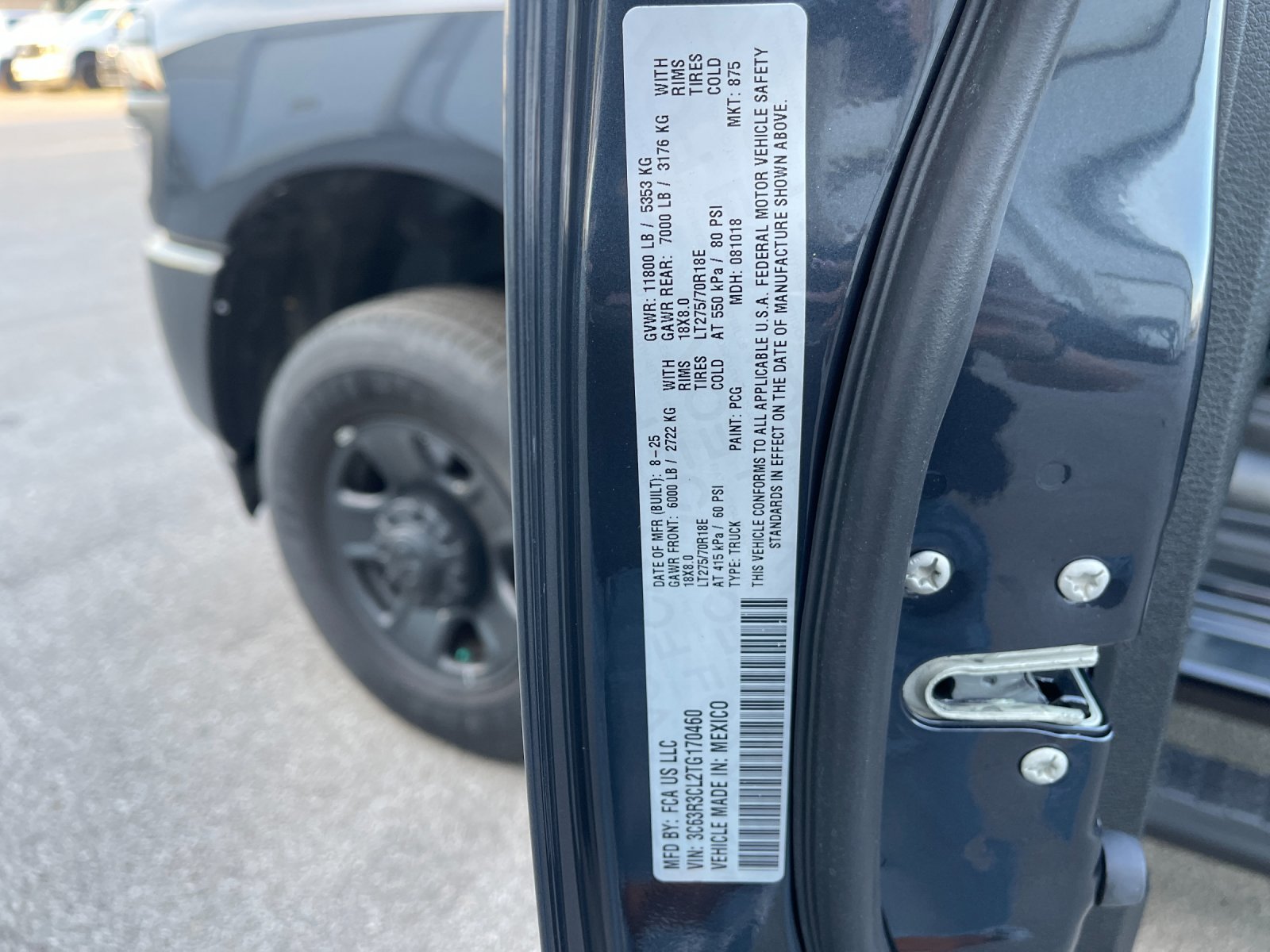 New 2026 Forged Blue Metallic Exterior Paint RAM Tradesman image 31