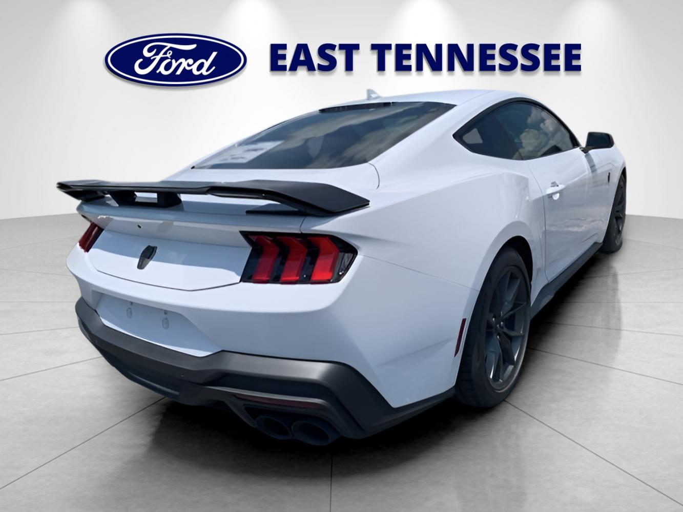 New 2025 White Ford Dark Horse image 3