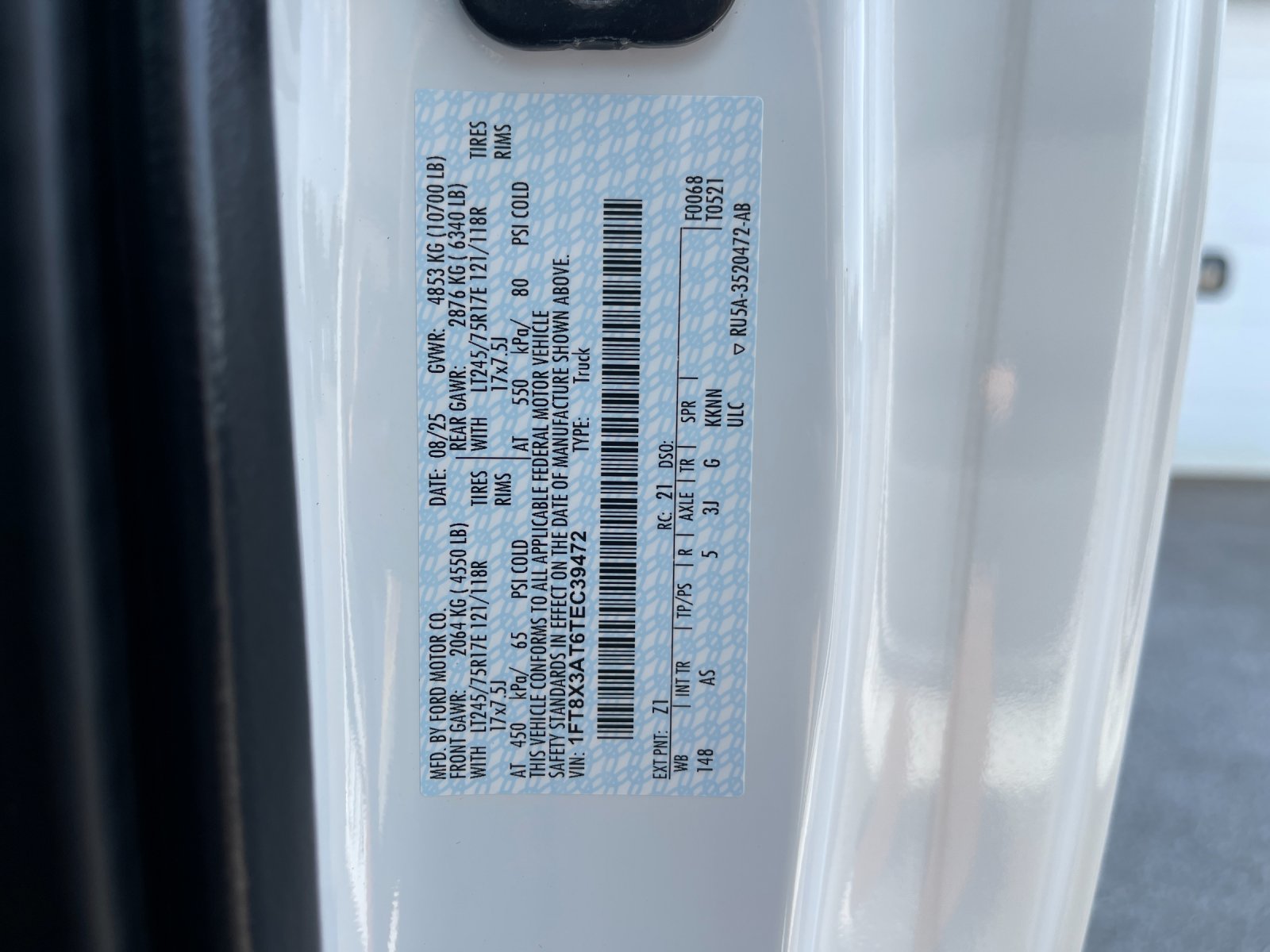 New 2026 White Ford XL image 31