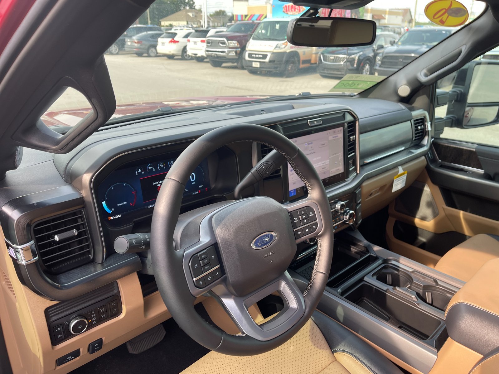New 2026 Red Ford Lariat image 10