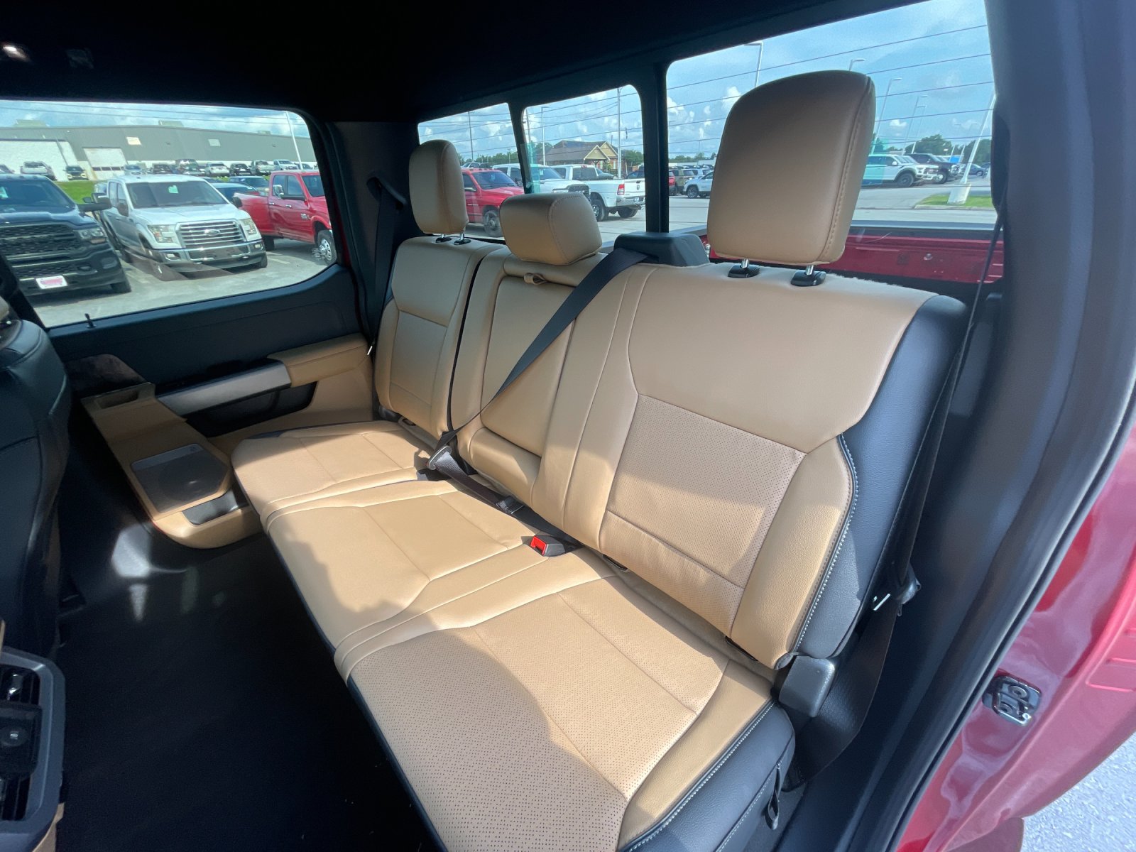 New 2026 Red Ford Lariat image 13