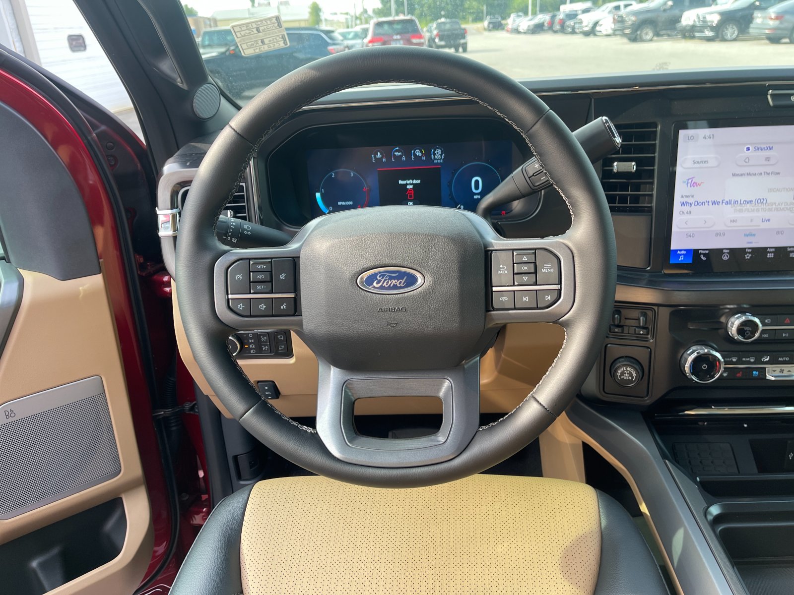 New 2026 Red Ford Lariat image 16
