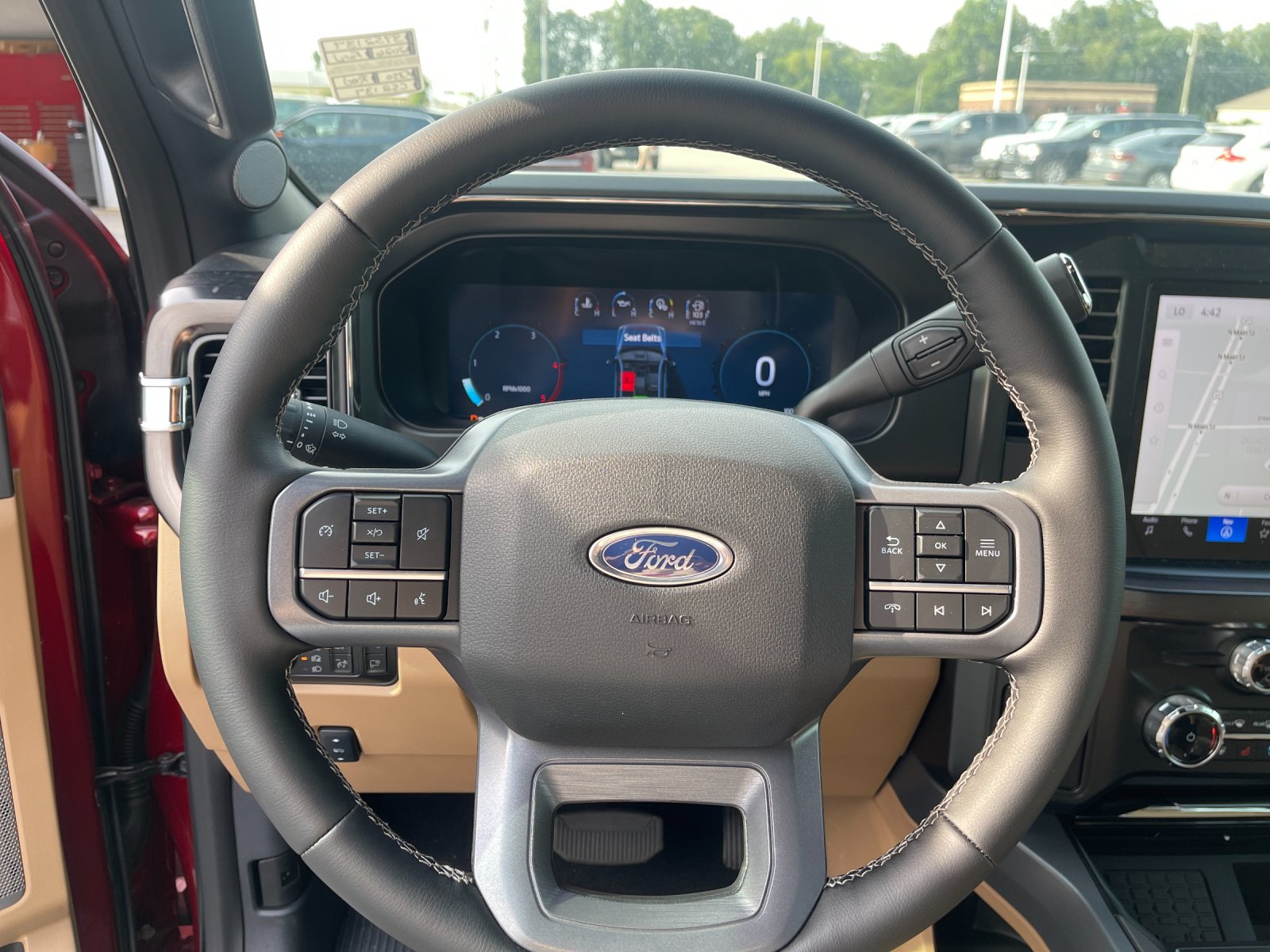 New 2026 Red Ford Lariat image 26