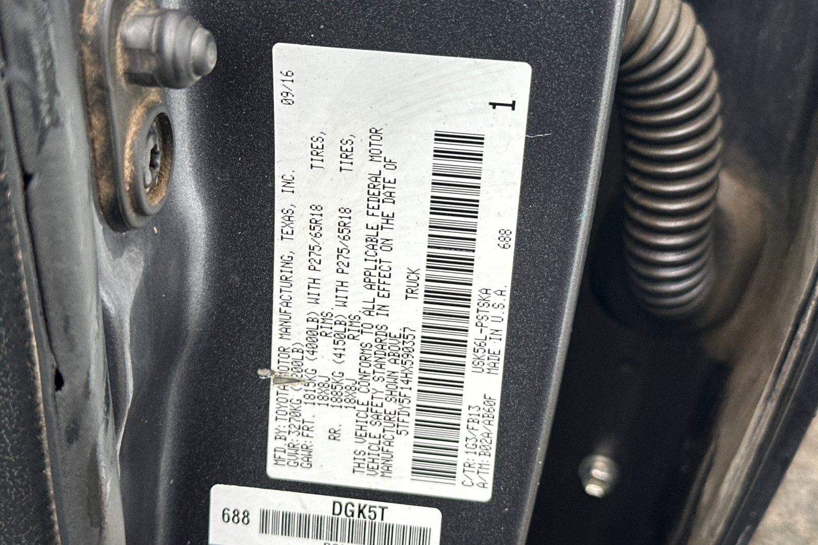 Used 2017 Gray Toyota SR5 image 22