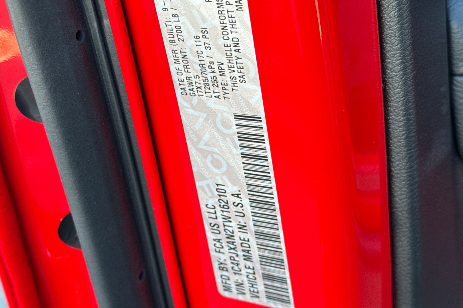 New 2026 Firecracker Red Clear-Coat Exterior Paint Jeep Willys image 26