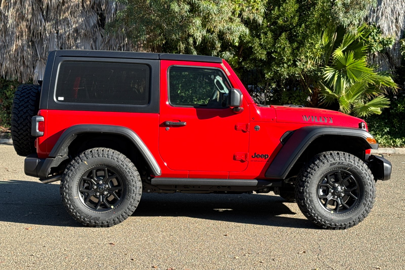 New 2026 Firecracker Red Clear-Coat Exterior Paint Jeep Willys image 2