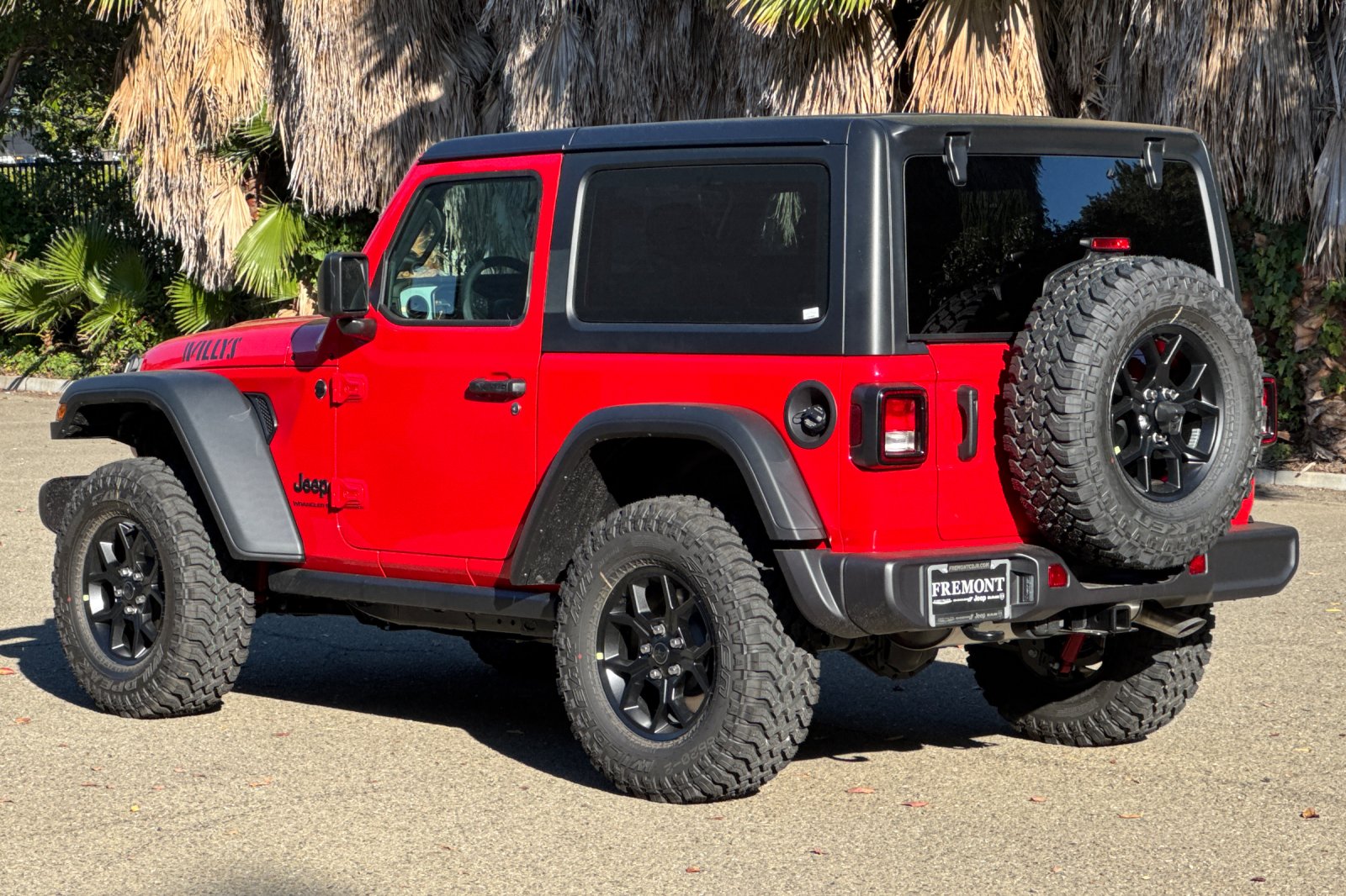 New 2026 Firecracker Red Clear-Coat Exterior Paint Jeep Willys image 5