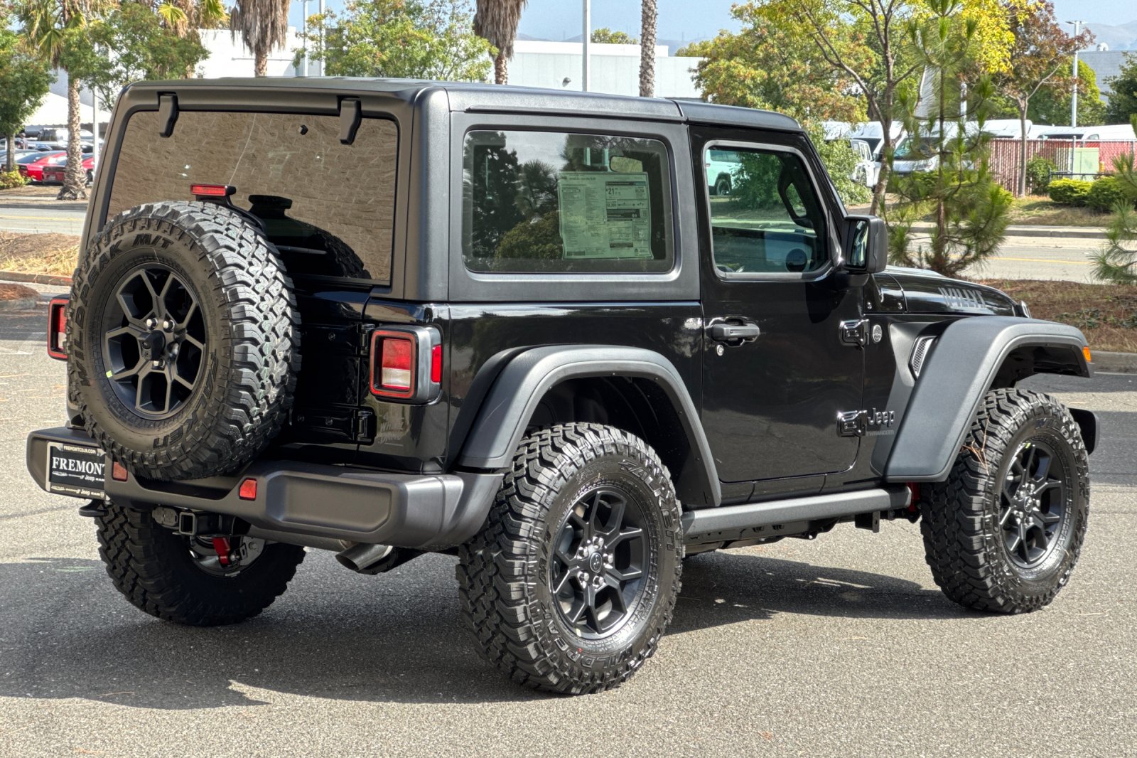 New 2026 Black Clearcoat Jeep Willys image 3