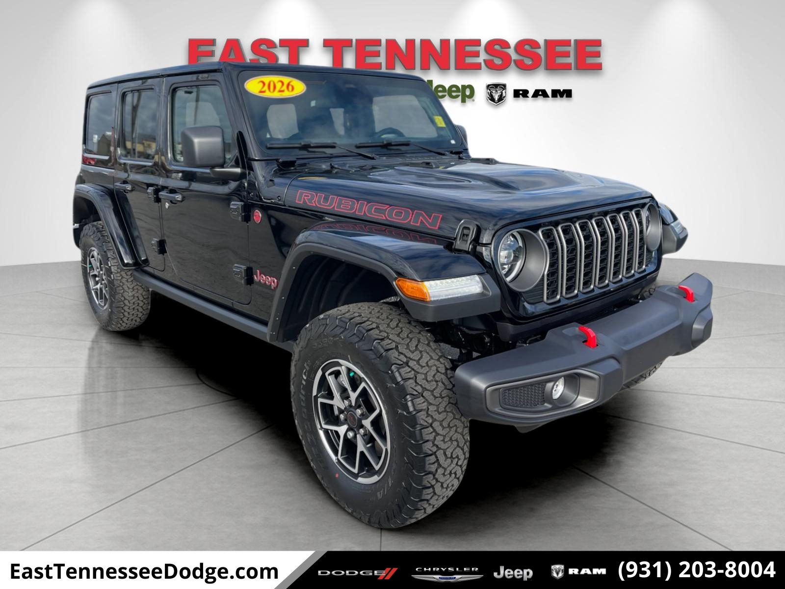 New 2026 Jeep Wrangler Rubicon