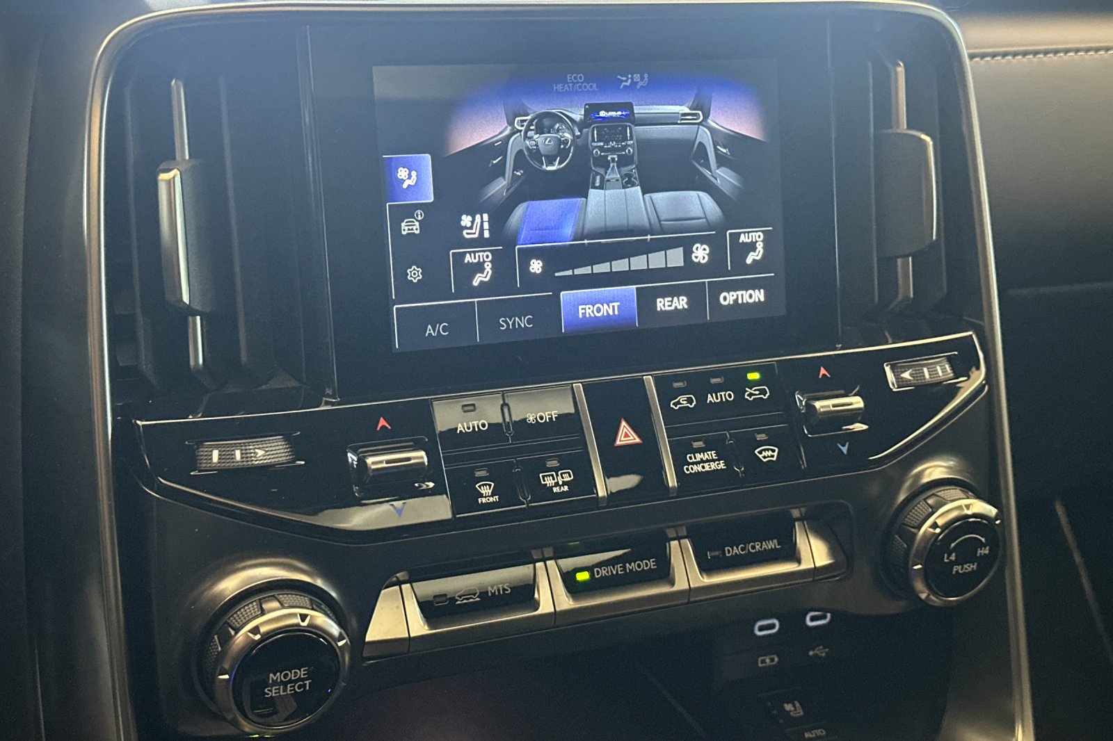 New 2026 Caviar Lexus LX 700h F SPORT HANDLING image 22
