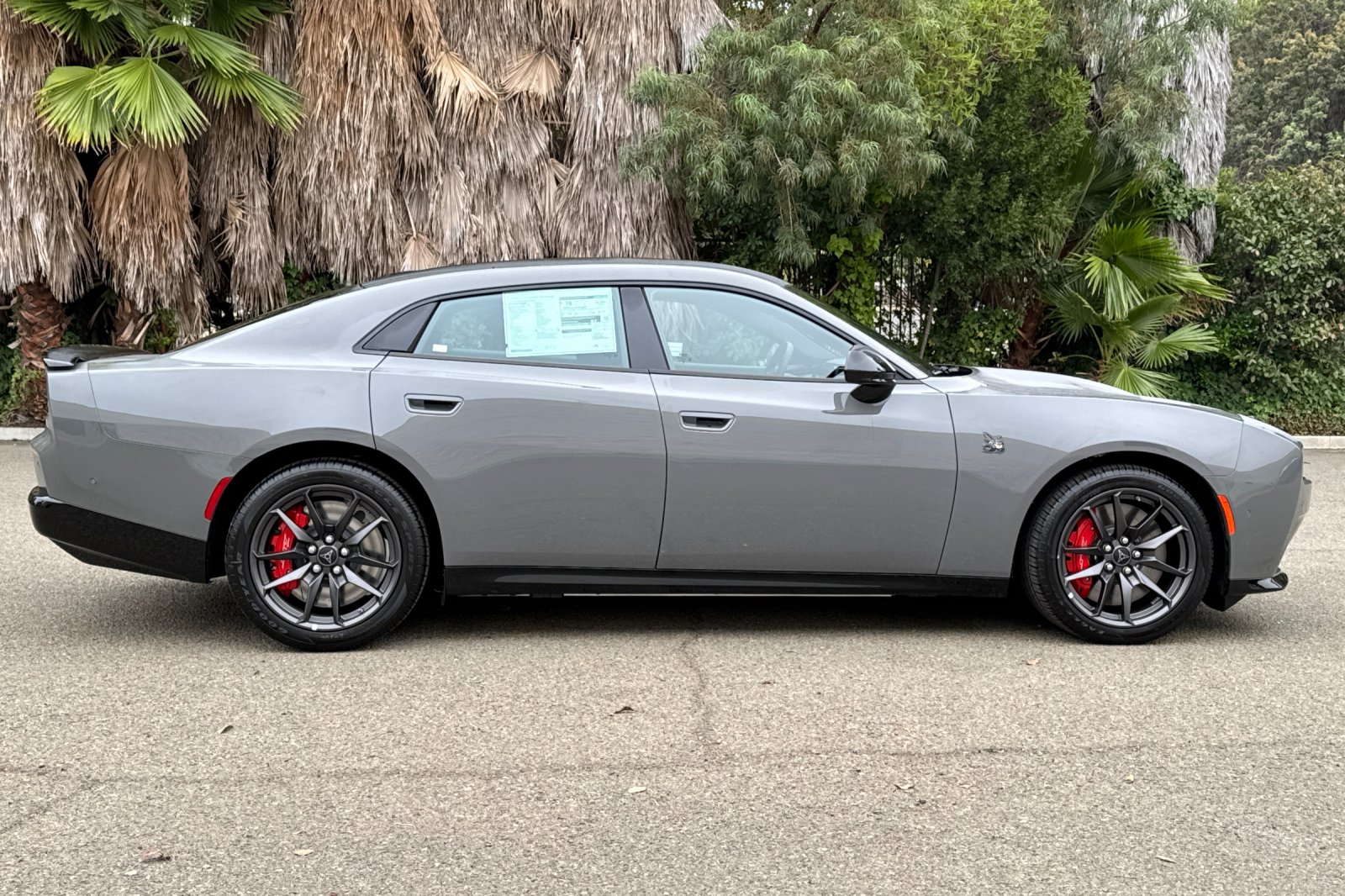 New 2026 Destroyer Gray Exterior Paint Dodge R/T Scat Pack image 2