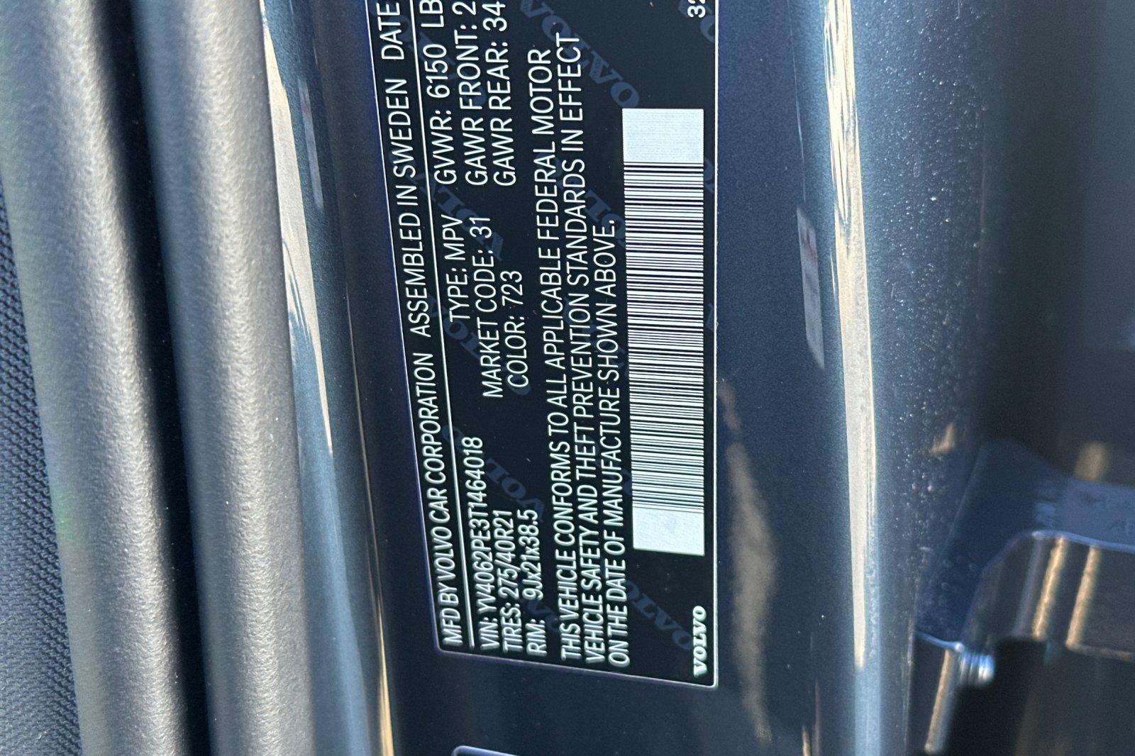 New 2026 Denim Blue Volvo Plus image 30