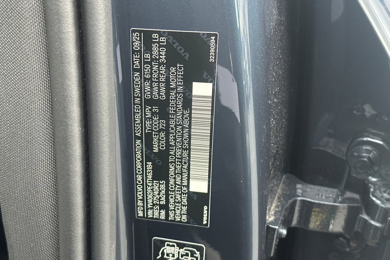 New 2026 Denim Blue Volvo Plus image 30
