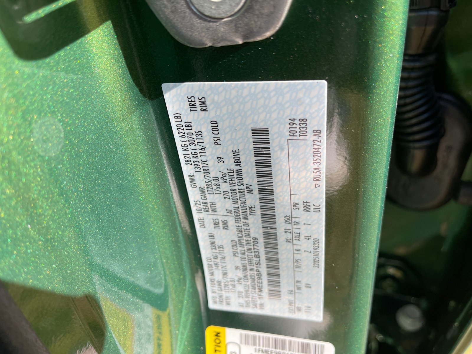 New 2025 Green Ford Badlands image 33