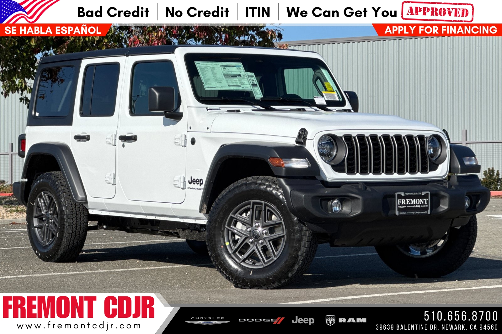 2026 Jeep Wrangler Sport S