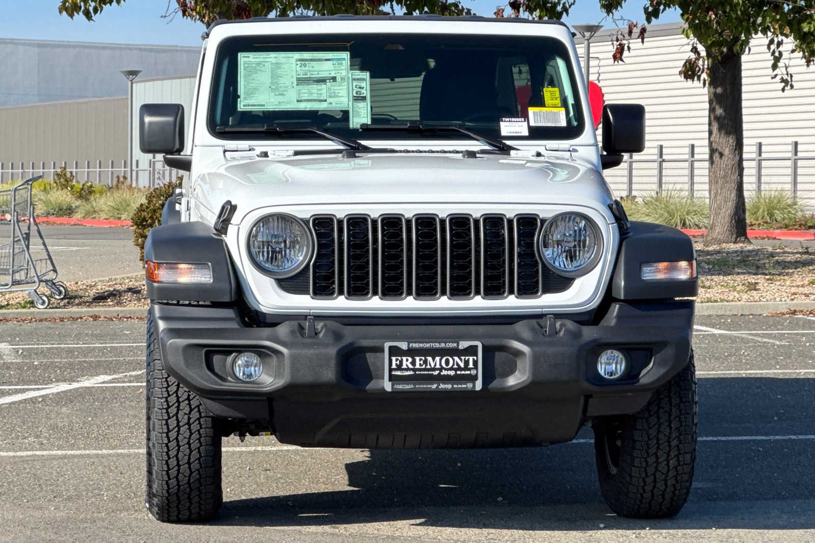 New 2026 Bright White Clearcoat Jeep Sport S image 8