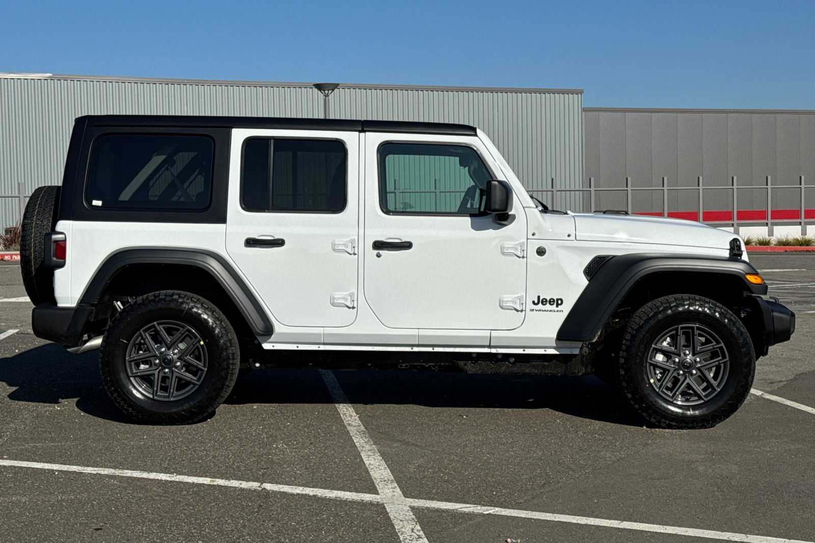 New 2026 Bright White Clearcoat Jeep Sport S image 2