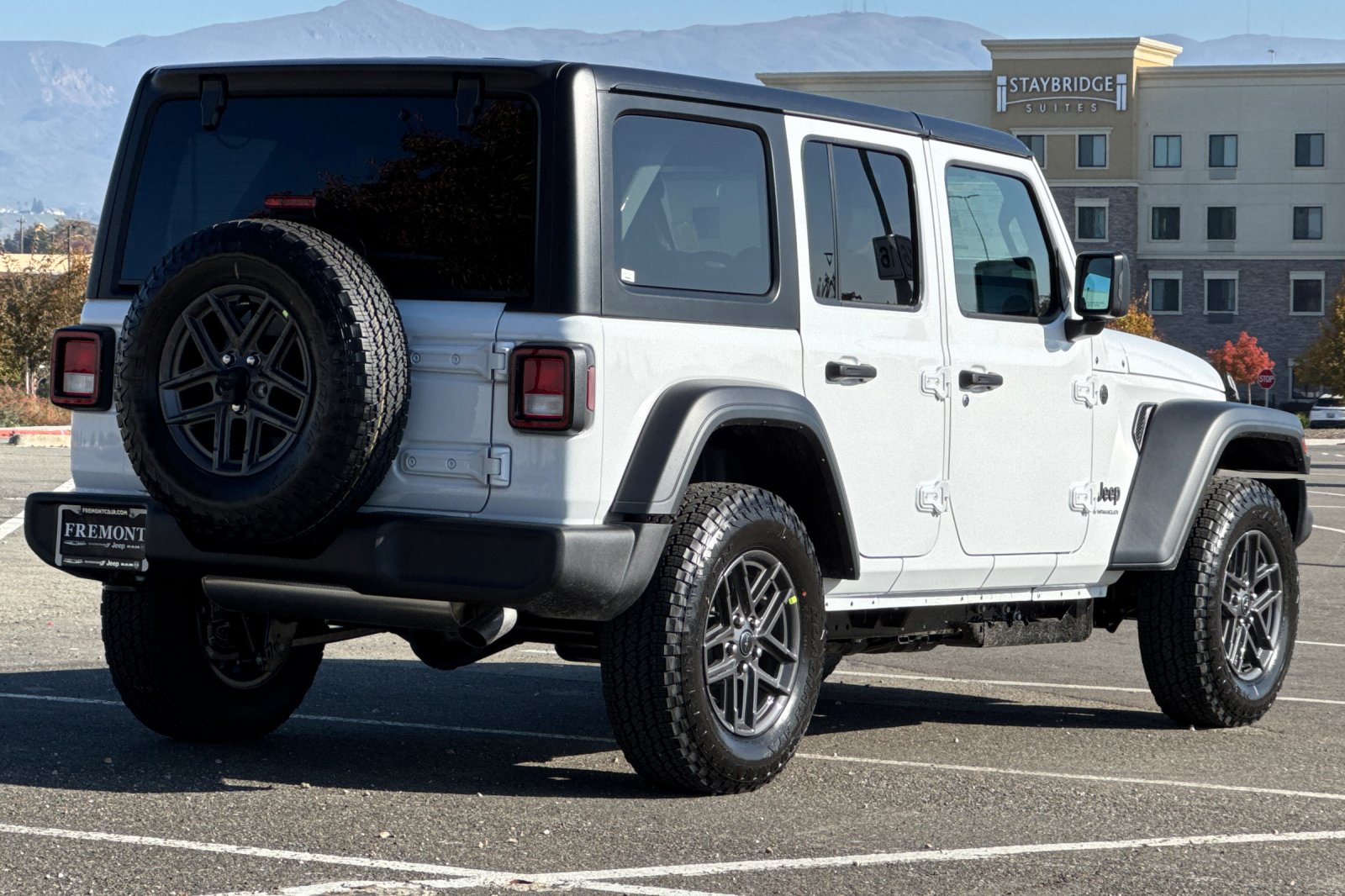 New 2026 Bright White Clearcoat Jeep Sport S image 3