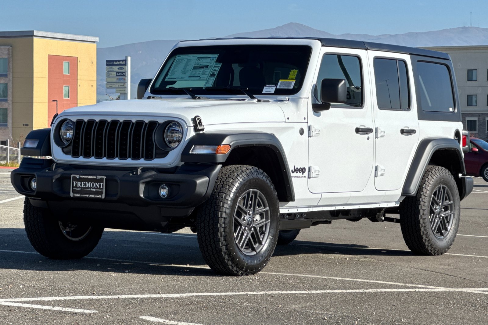 New 2026 Bright White Clearcoat Jeep Sport S image 7