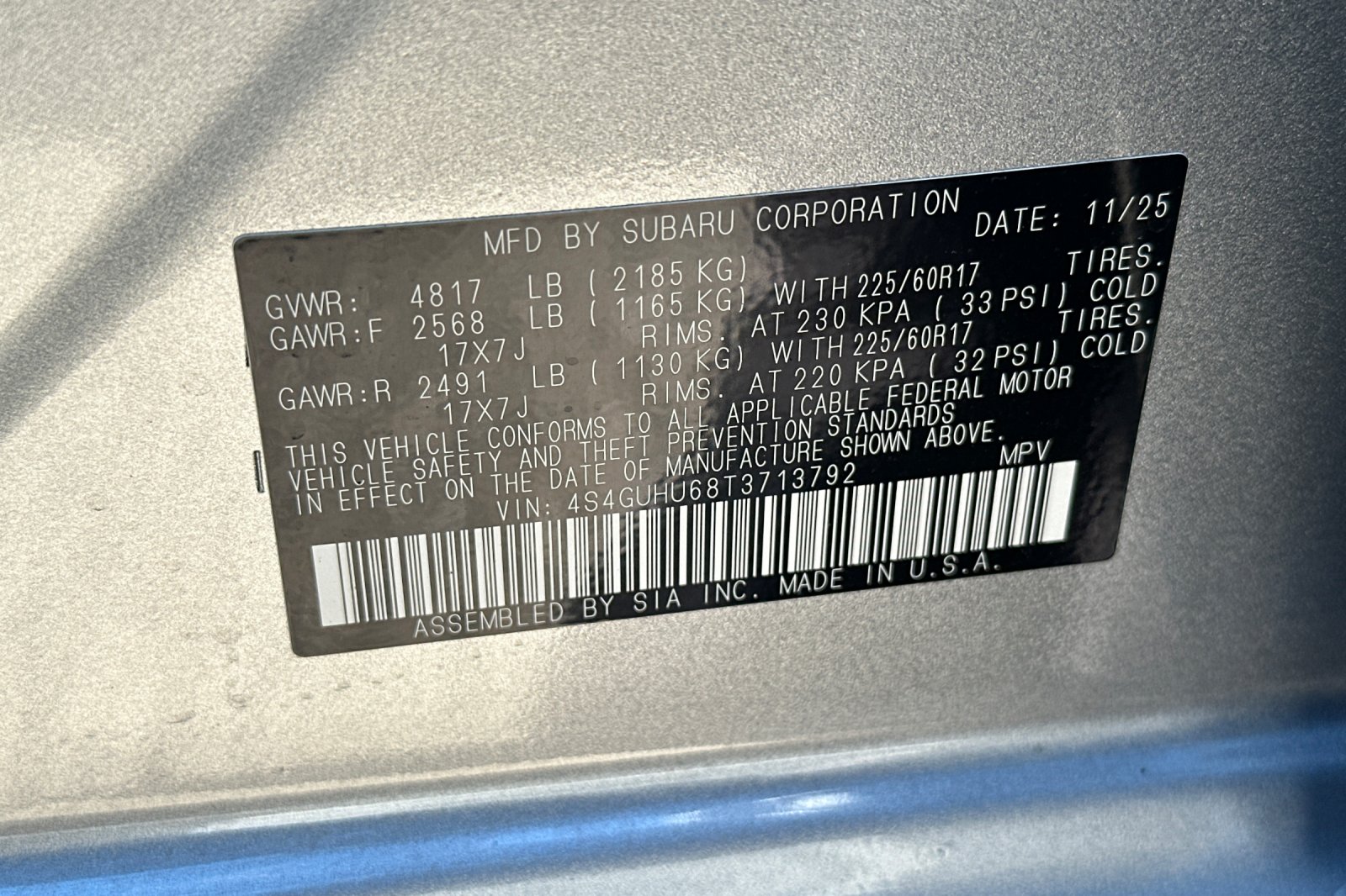 New 2026 ICE SILVER METALLIC Subaru Wilderness image 36