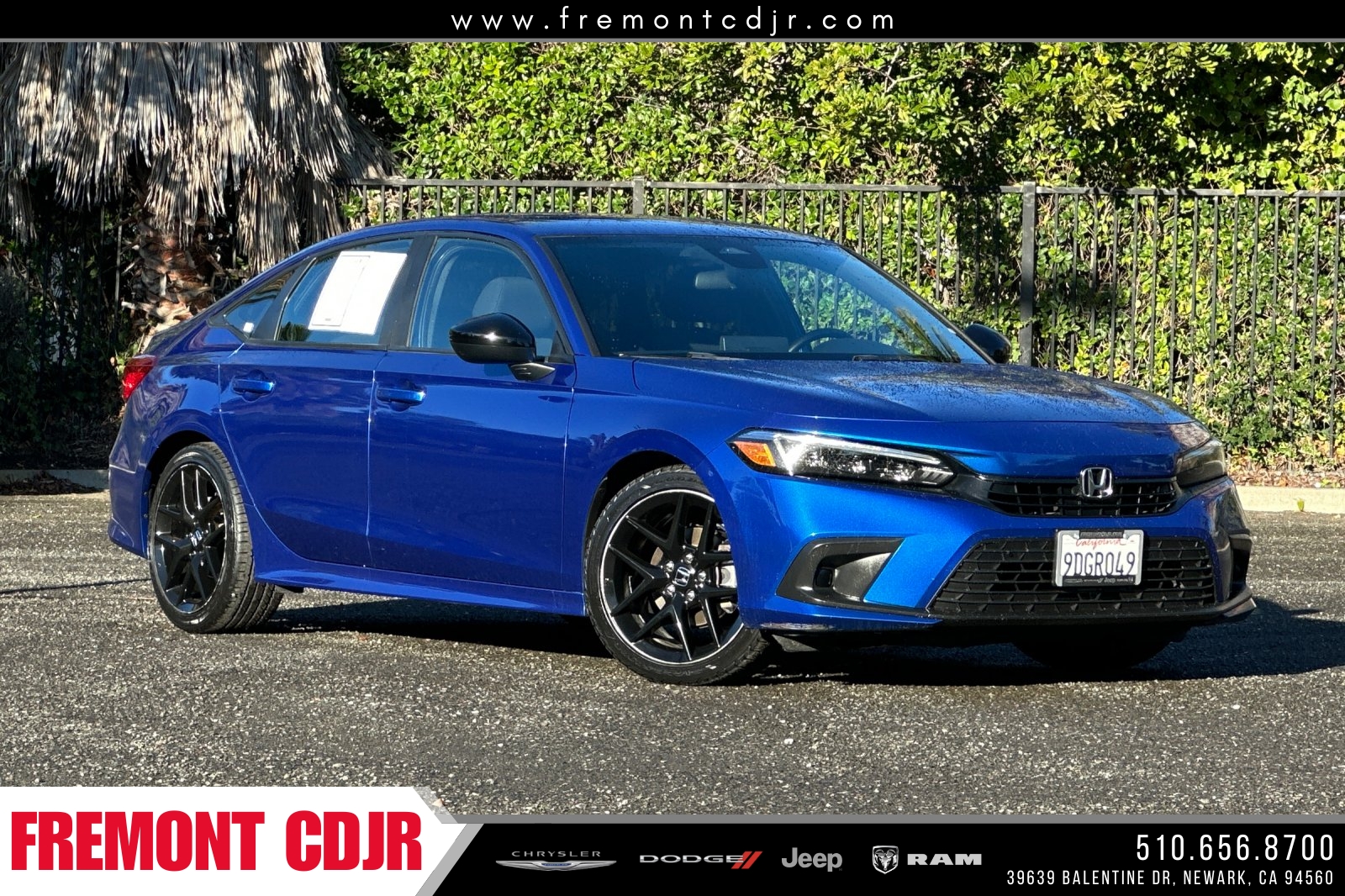 2022 Honda Civic Sport