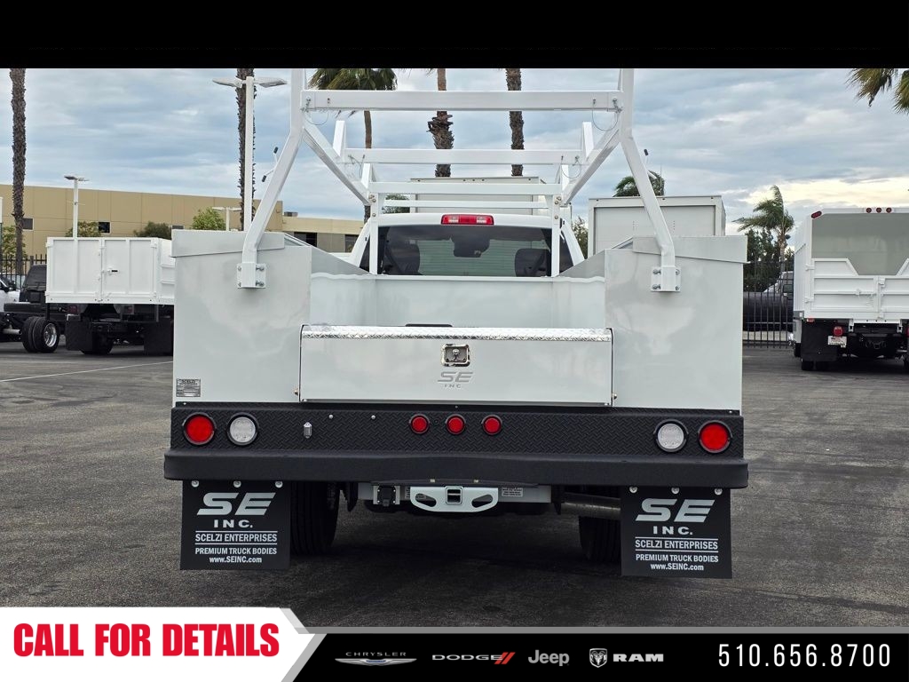 New 2025 Bright White Clear-Coat Exterior Paint RAM Tradesman image 9