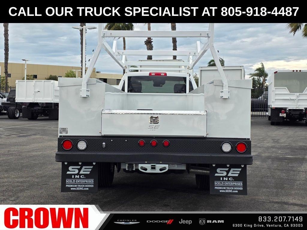 New 2025 Bright White Clear-Coat Exterior Paint RAM Tradesman image 31