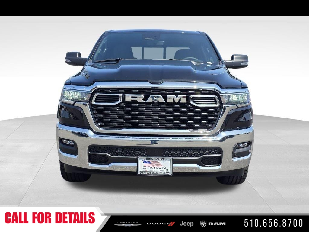 New 2025 Diamond Black Crystal Pearlcoat RAM Big Horn/Lone Star image 2