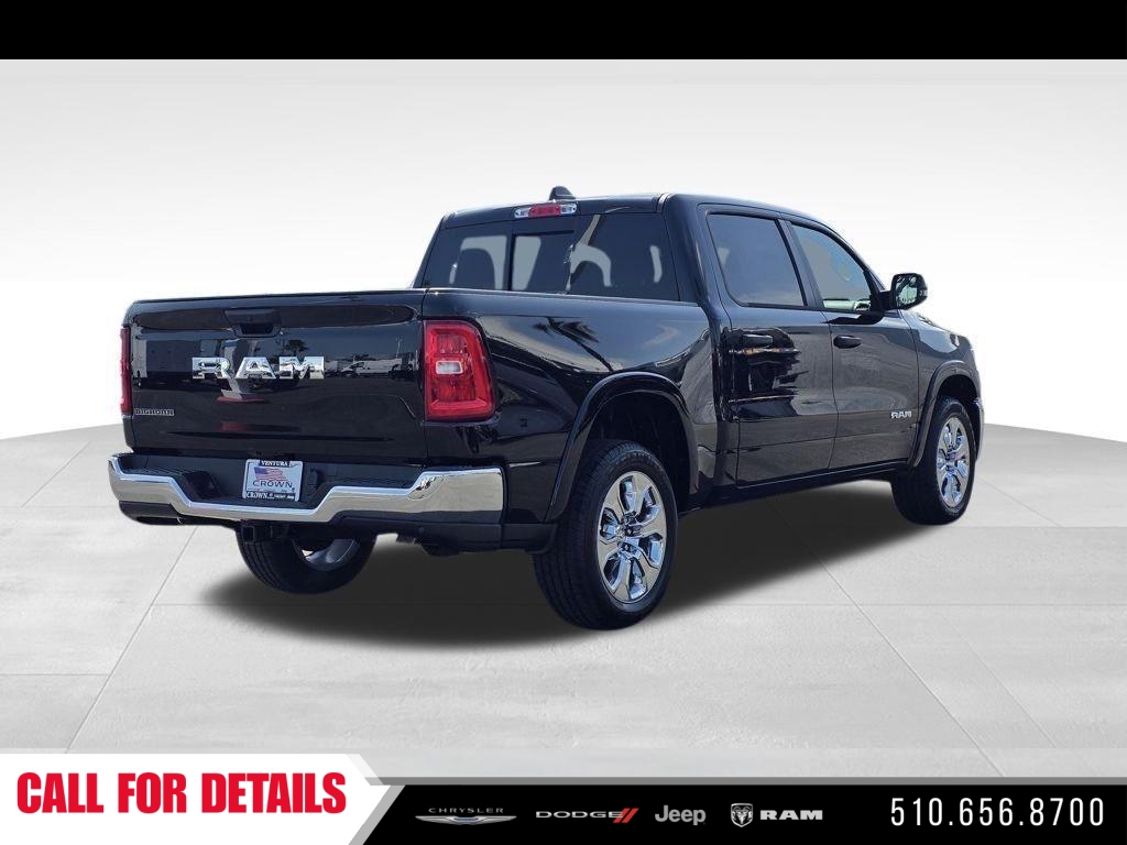 New 2025 Diamond Black Crystal Pearlcoat RAM Big Horn/Lone Star image 5