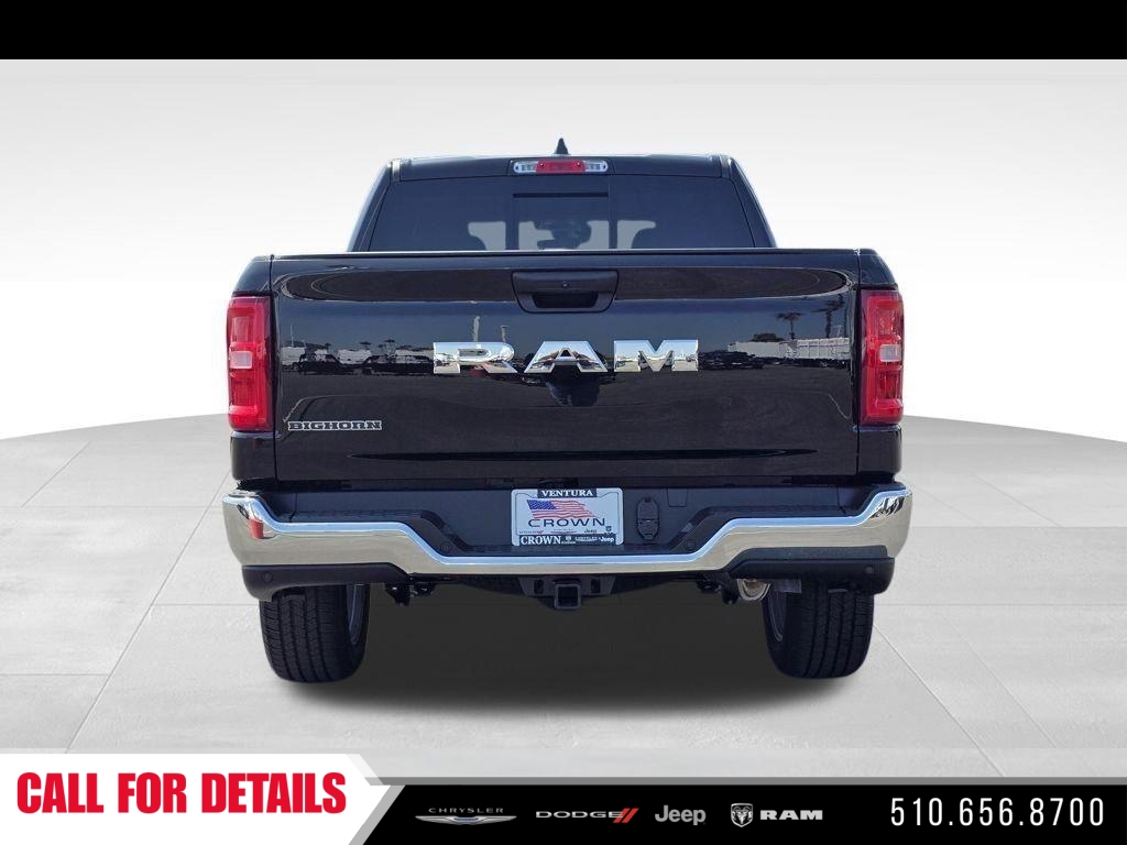 New 2025 Diamond Black Crystal Pearlcoat RAM Big Horn/Lone Star image 6