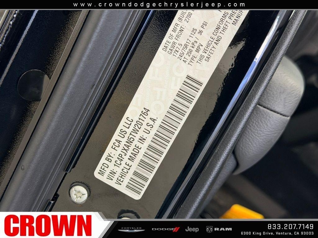 New 2026 Black Clearcoat Jeep Sport S image 36