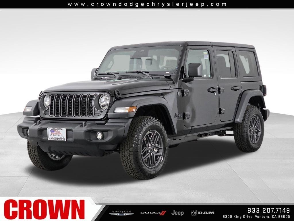 New 2025 Black Clear-Coat Exterior Paint Jeep Sport S image 24