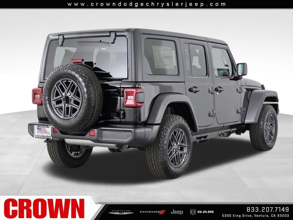 New 2025 Black Clear-Coat Exterior Paint Jeep Sport S image 28