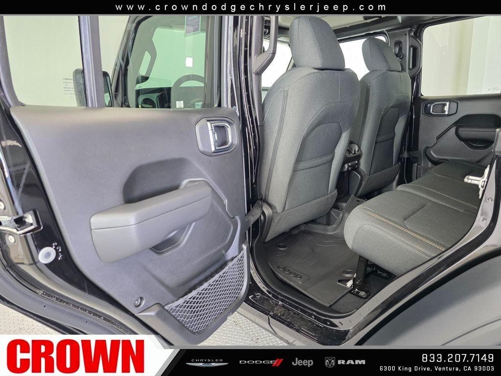New 2025 Black Clear-Coat Exterior Paint Jeep Sport S image 37