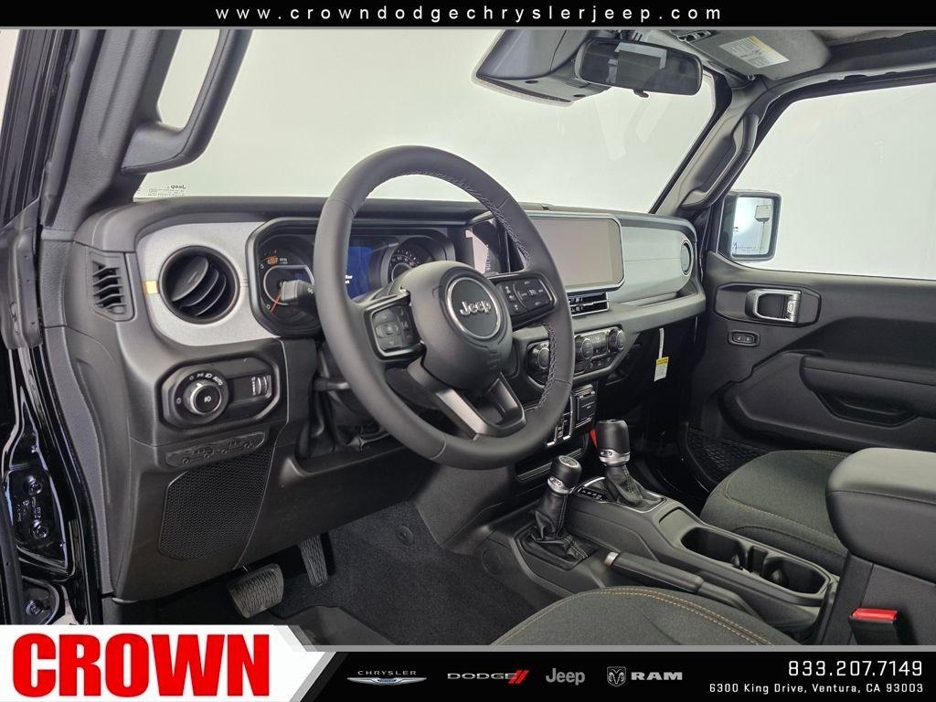 New 2025 Black Clear-Coat Exterior Paint Jeep Sport S image 41