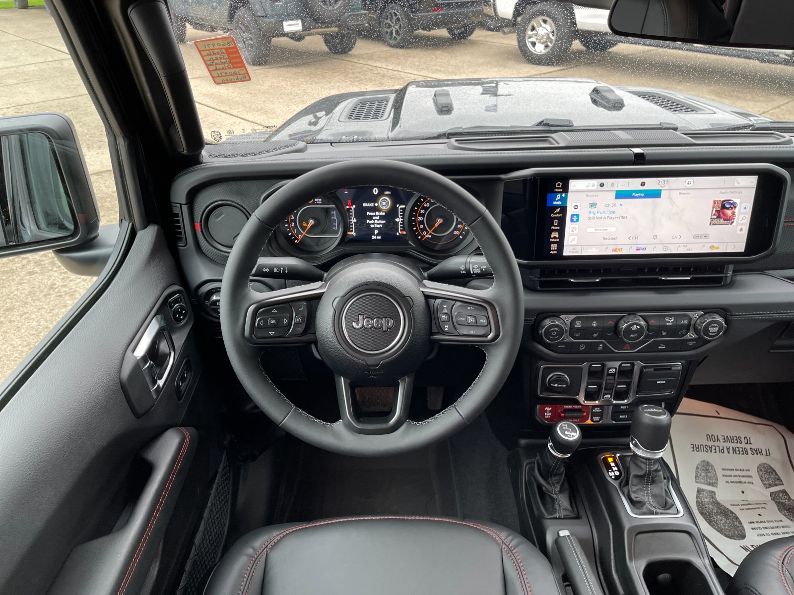 New 2026 Black Clearcoat Jeep Rubicon image 16