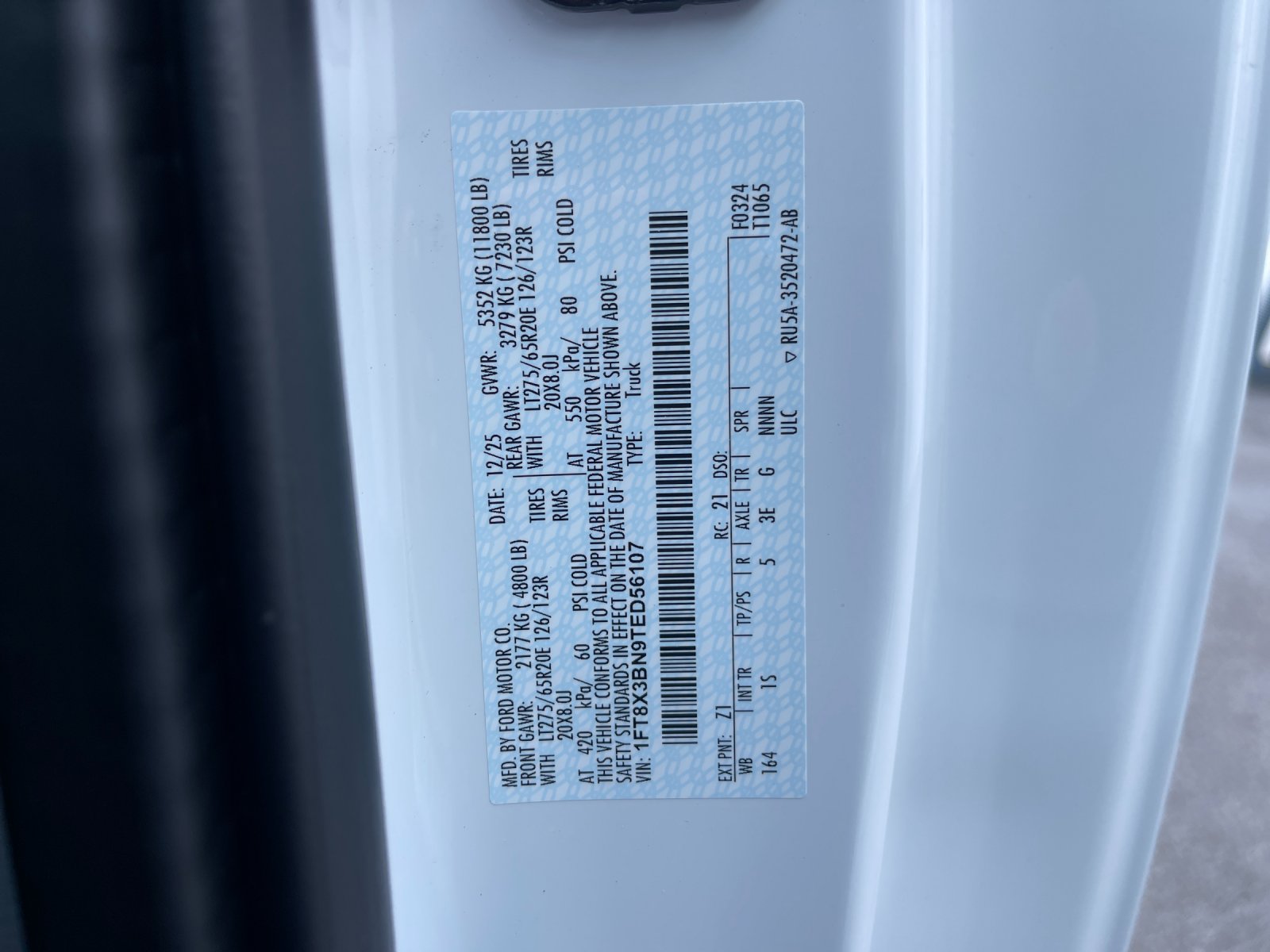 New 2026 White Ford XL image 30