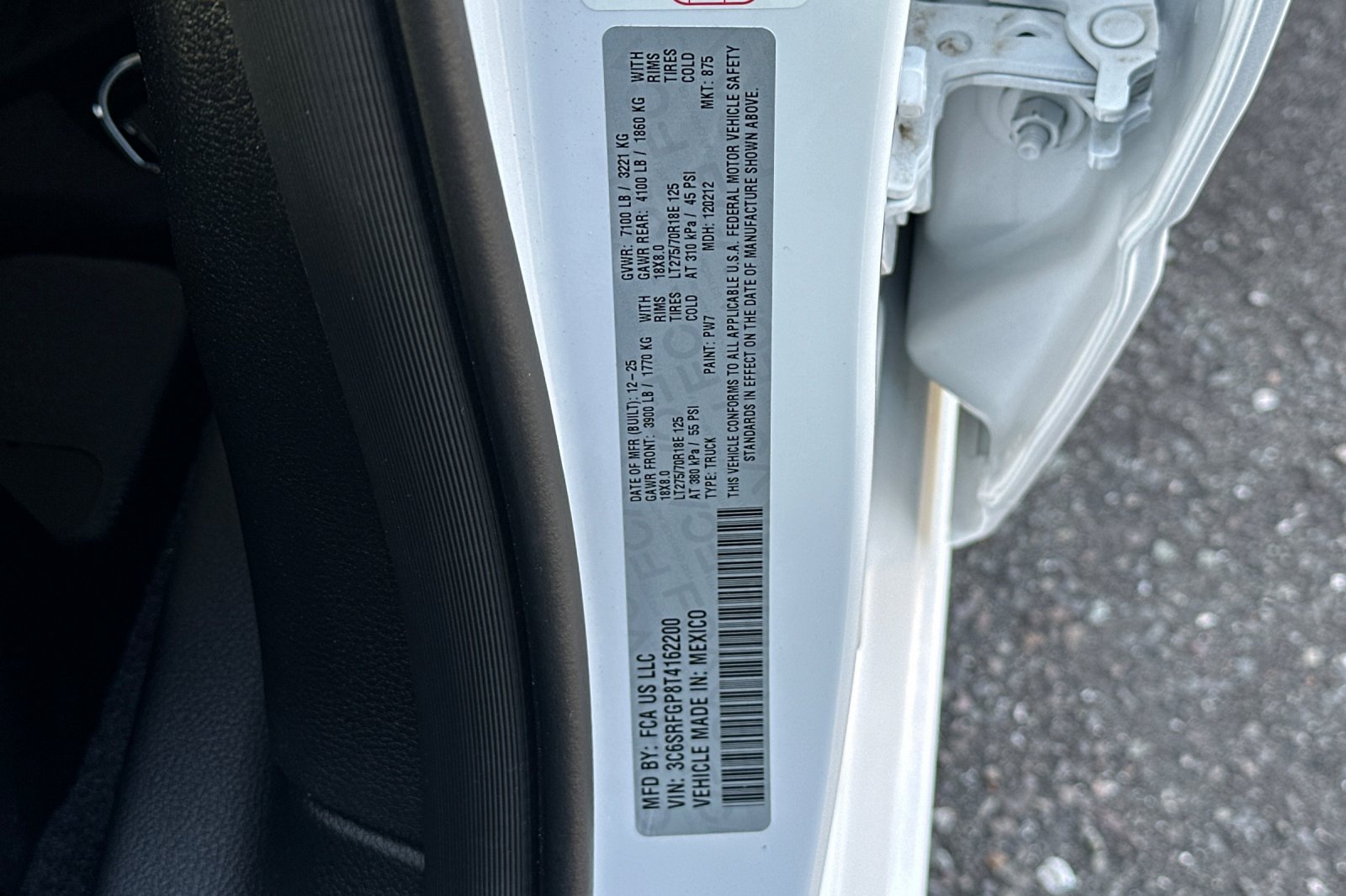 New 2026 Bright White Clear-Coat Exterior Paint RAM Warlock image 26