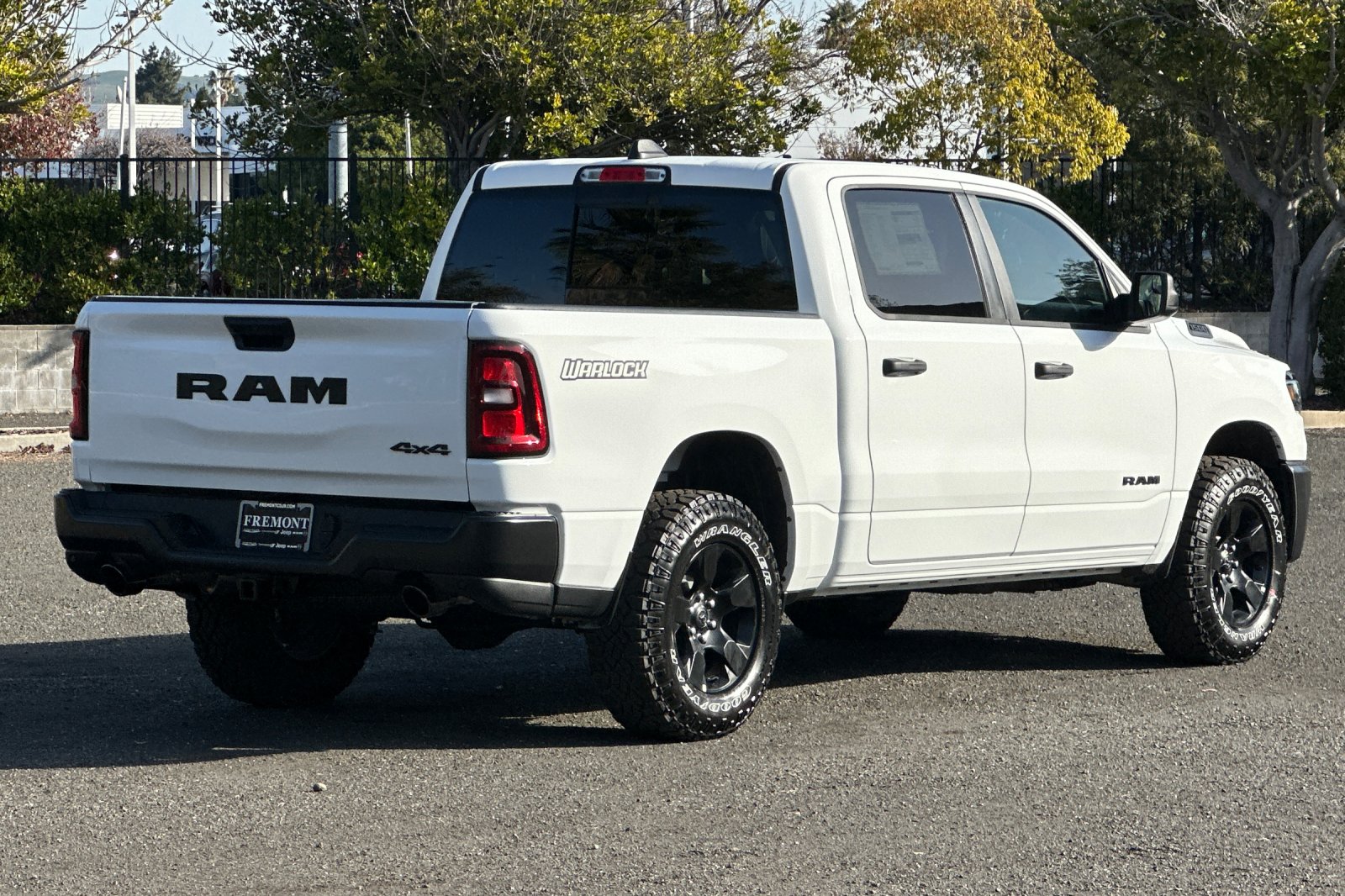 New 2026 Bright White Clear-Coat Exterior Paint RAM Warlock image 3