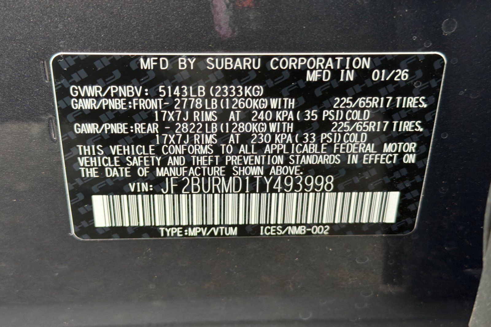 2026 Subaru Outback Wilderness - Photo 27