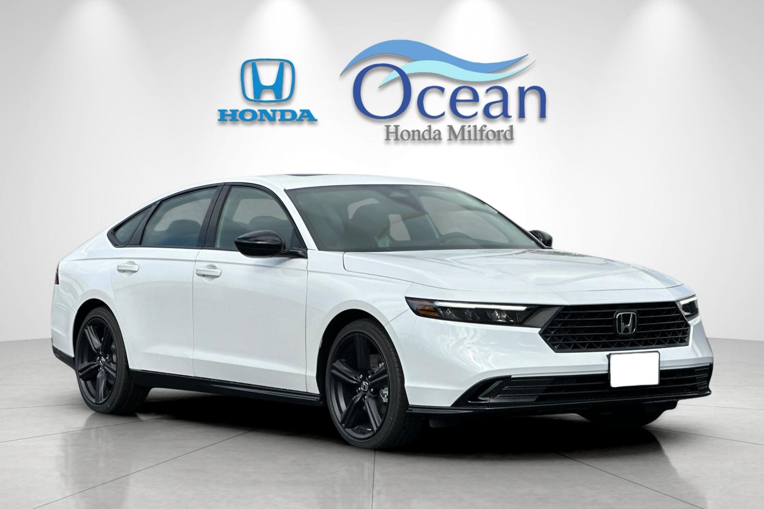 New 2026 Platinum White Pearl Honda Sport-L Hybrid image 7