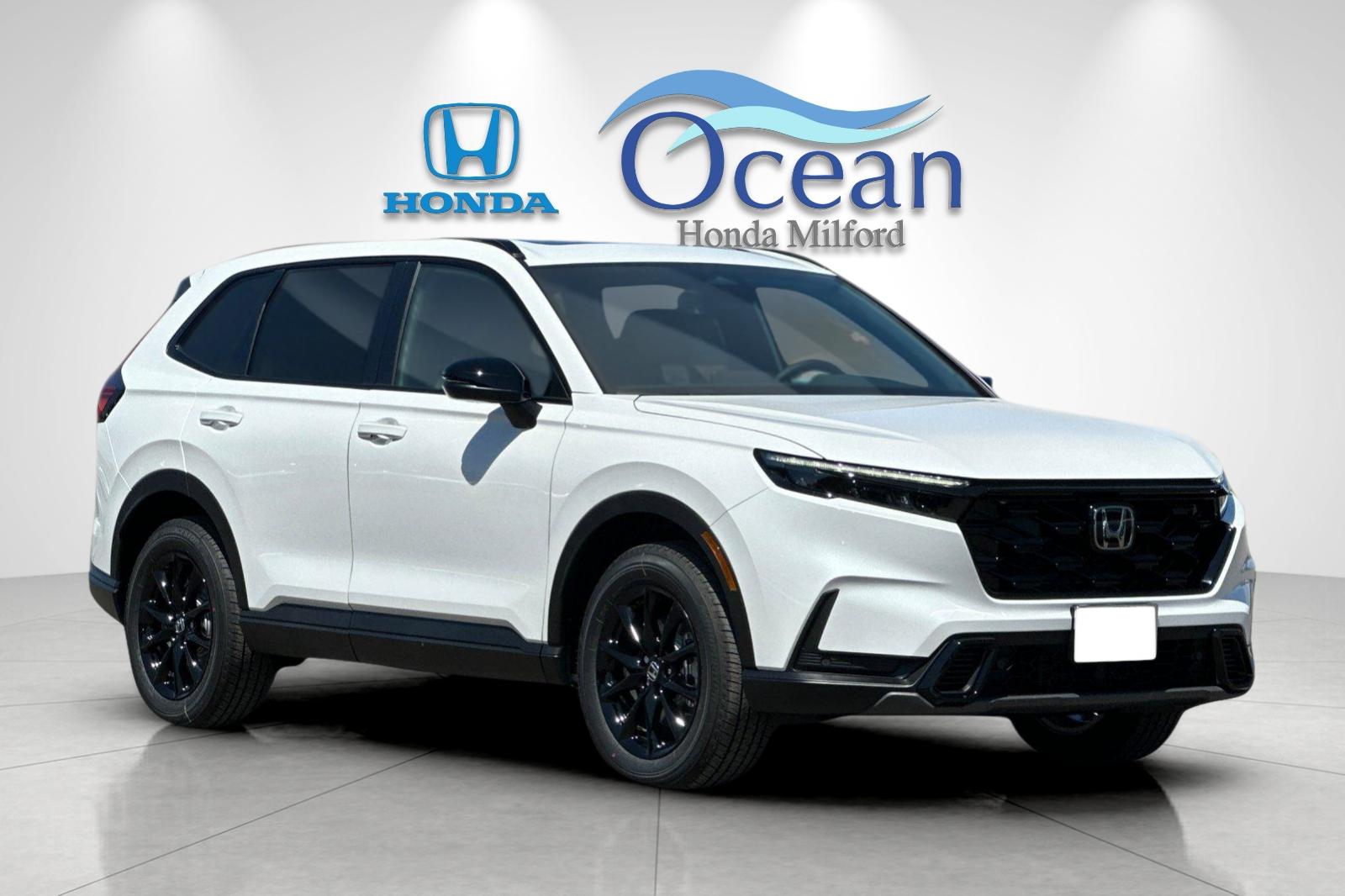 New 2026 Platinum White Pearl Honda AWD Sport-L Hybrid image 7