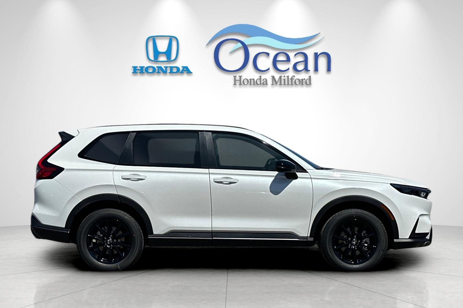 New 2026 Platinum White Pearl Honda AWD Sport-L Hybrid image 6