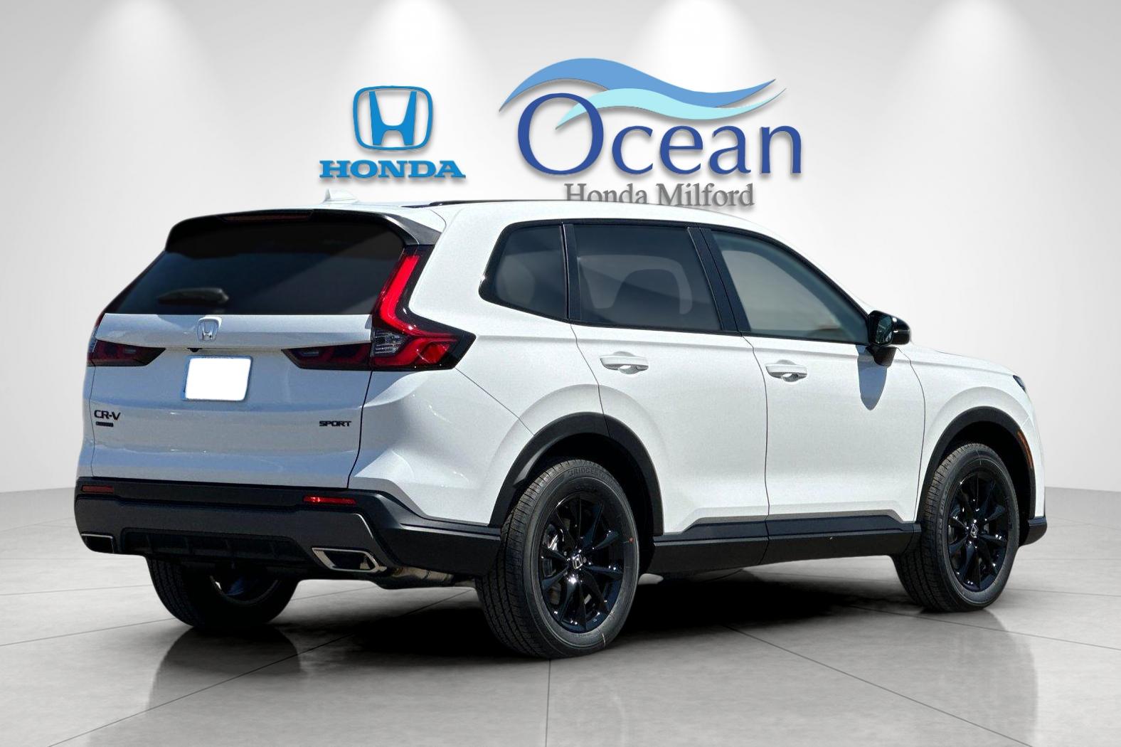 New 2026 Platinum White Pearl Honda AWD Sport-L Hybrid image 5